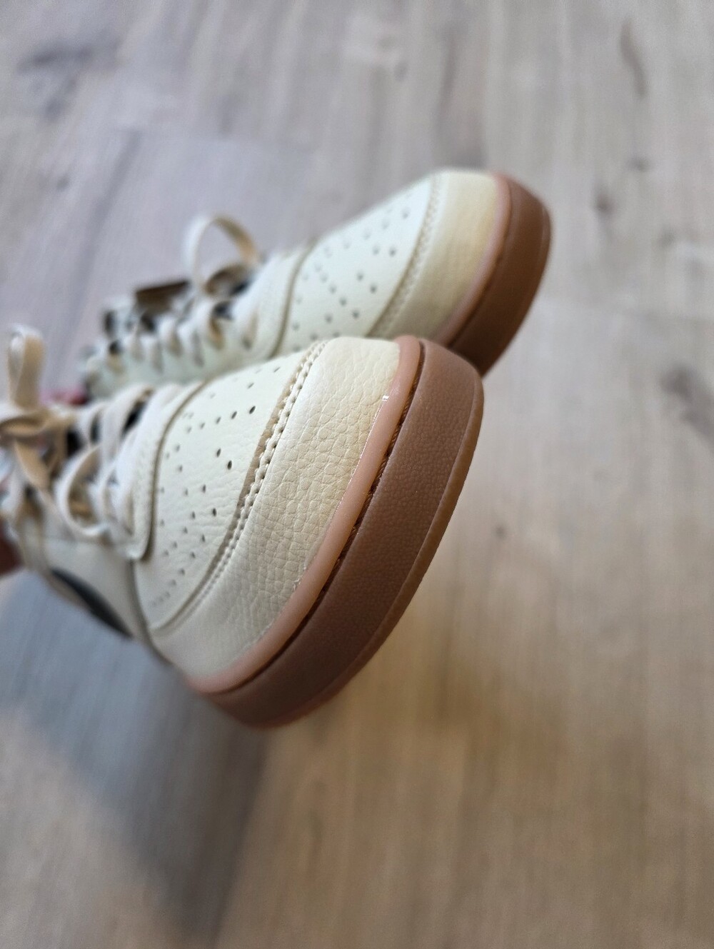 Nike Court Vision Low Light Khaki Gum HV4506-200 Size 12 - Picture 8 of 10